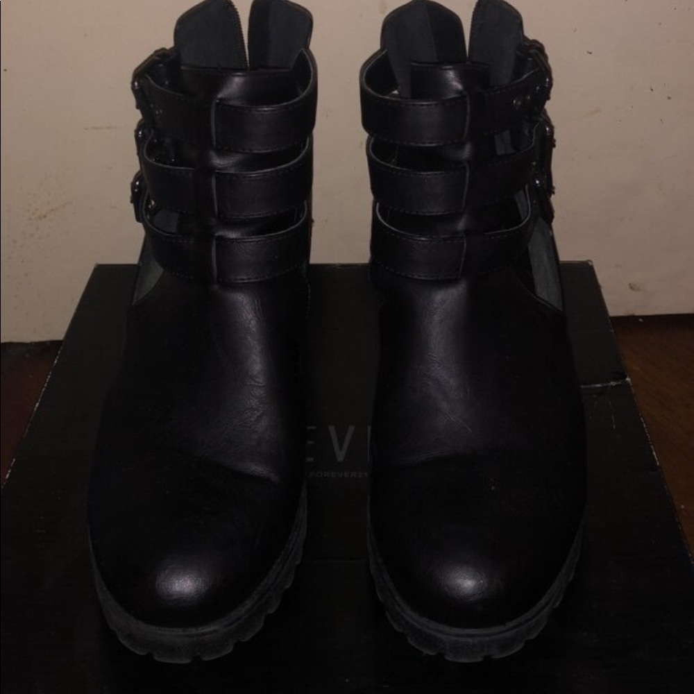Black booties
